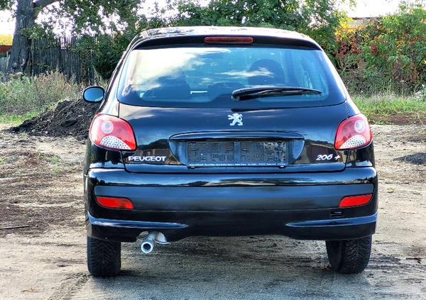 Peugeot 206 plus cena 9900 przebieg: 111200, rok produkcji 2010 z Żary małe 92